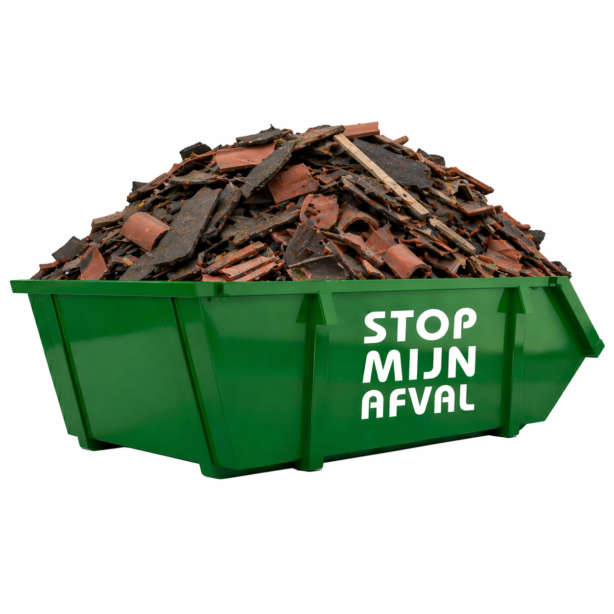 Dakafvalcontainer